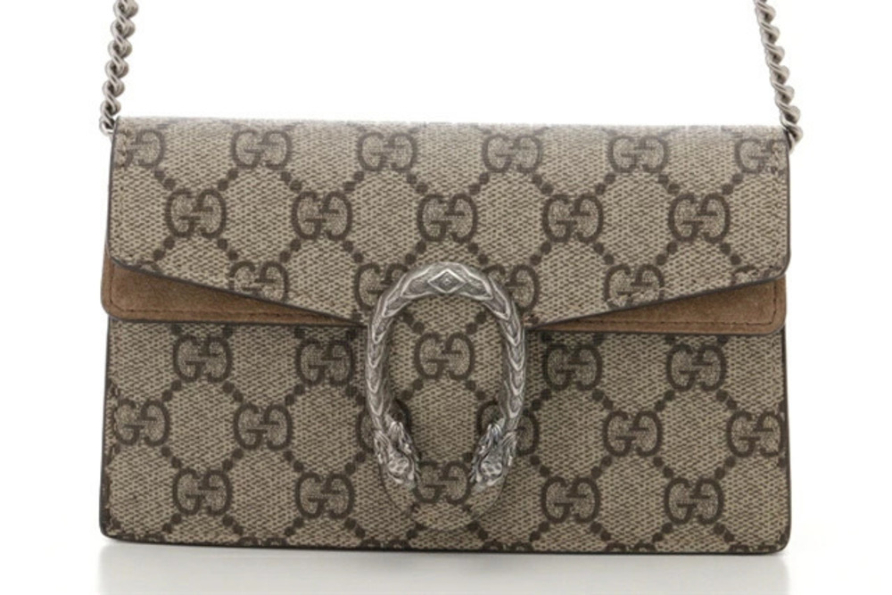 Gucci Super Supreme GG Dionysus Bag Black